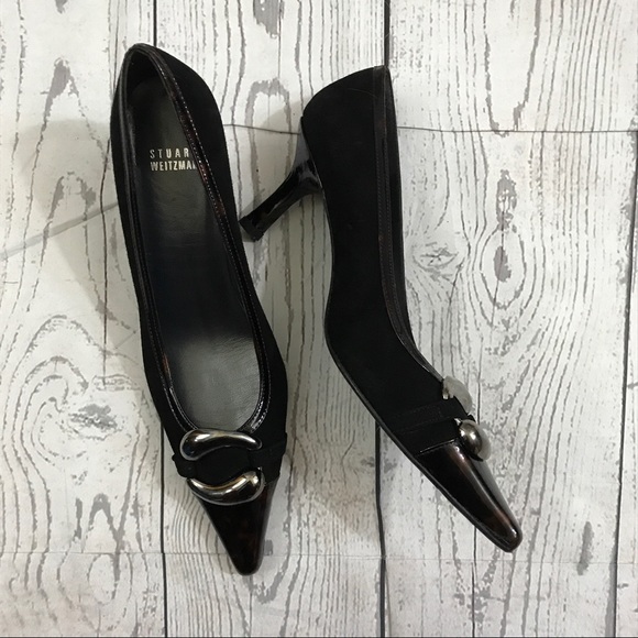 Stuart Weitzman Shoes - Stuart Weitzman kitten heel pumps NEW size 8.5